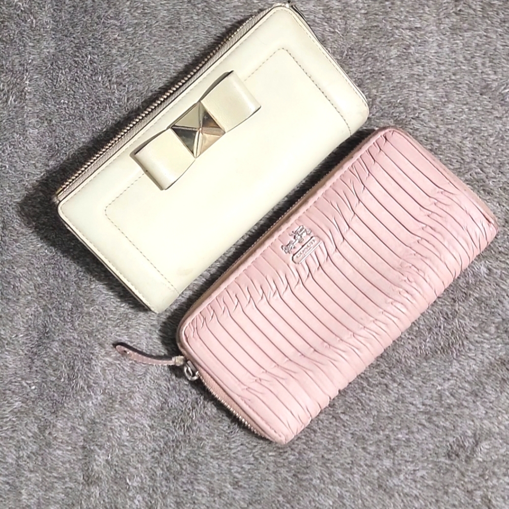 Coach & Kate Spade Womens Long wallet